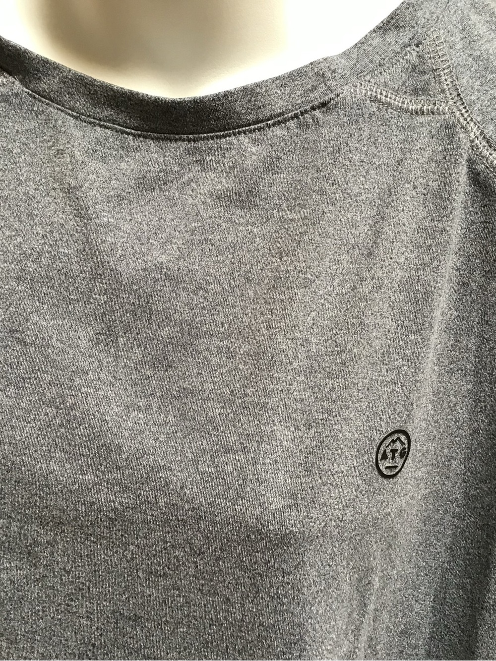 Wrangler Gray Short Sleeve Women's Crewneck Tee